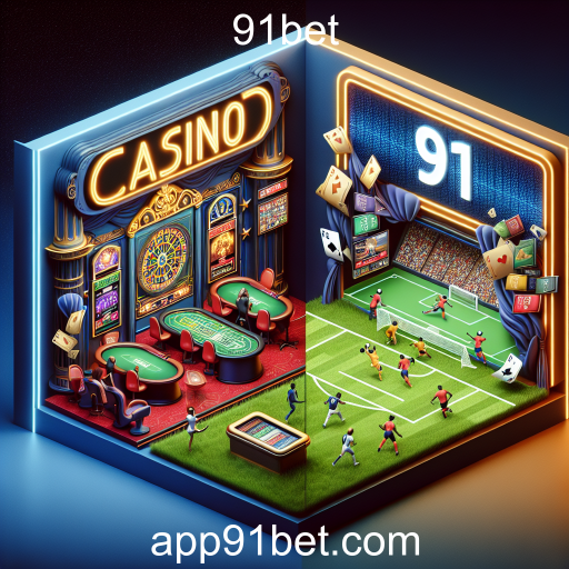 Descubra o Mundo dos Jogos no 91bet
